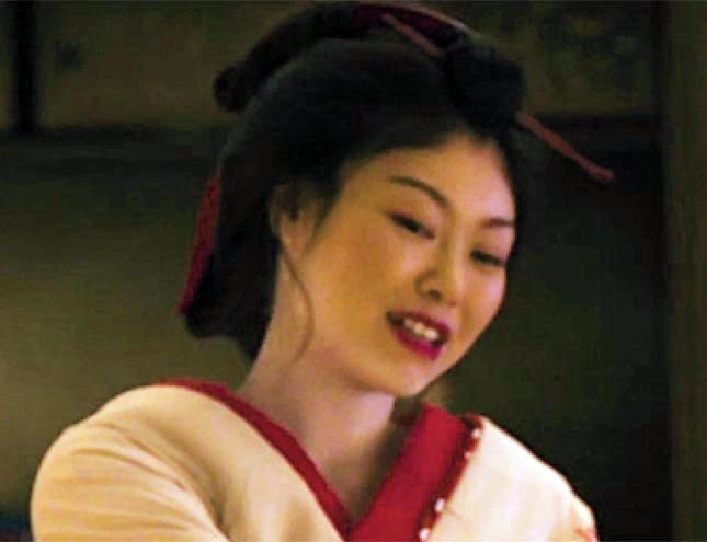 Akane Owaki starring in 125 Years Memory as courtesan in Kushimoto (aka Can Akalin)