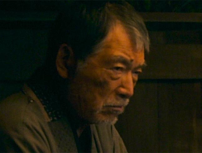 Koichi Ueda starring in 125 Years Memory as Kashino village elder Fukushima
